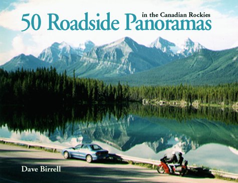 Book cover for 50 Roadside Panoramas in the Canadian Rockies