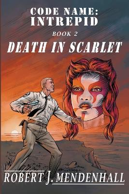 Book cover for Death in Scarlet