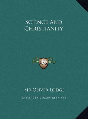 Book cover for Science and Christianity