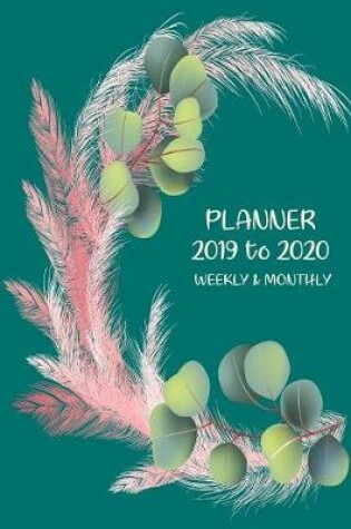 Cover of Academic Planner At A Glance Pampas Grass Boho Design