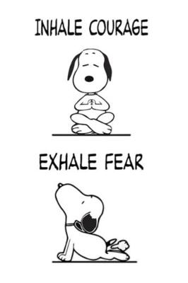 Book cover for Inhale Courage Exhale Fear