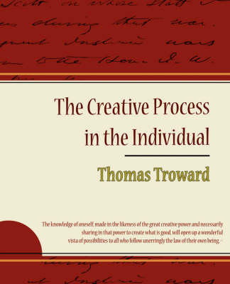 Book cover for The Creative Process in the Individual - Thomas Troward