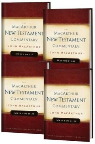 Cover of Matthew 1-28 Macarthur New Testament Commentary Four Volume