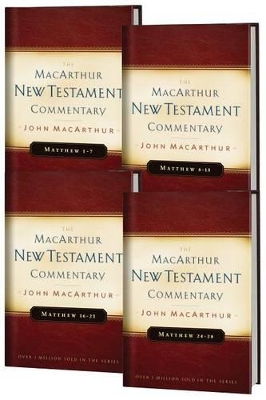 Book cover for Matthew 1-28 Macarthur New Testament Commentary Four Volume