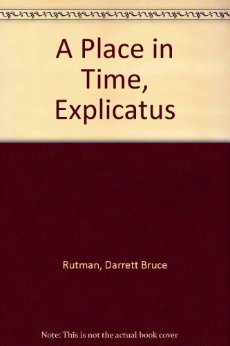 Book cover for A Place in Time, Explicatus