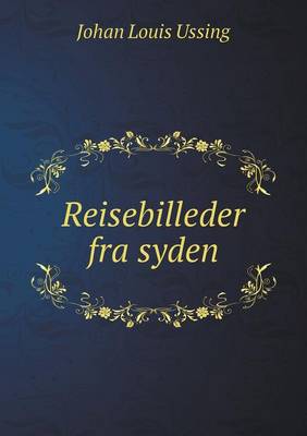 Book cover for Reisebilleder fra syden