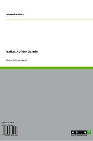 Cover of Kafkas Auf Der Galerie