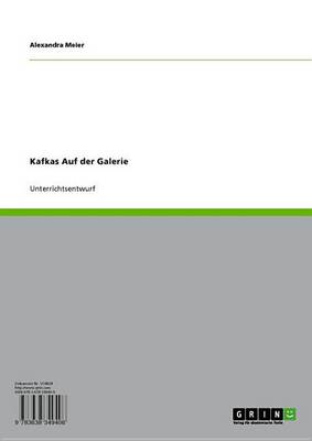 Book cover for Kafkas Auf Der Galerie