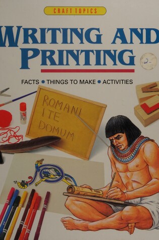 Cover of Writing and Printing