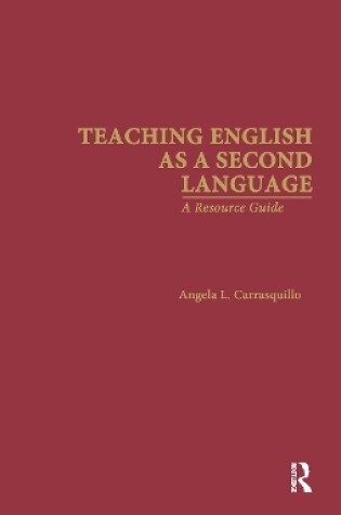 Cover of Teaching English as a Second Language