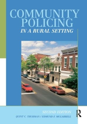 Book cover for Community Policing in a Rural Setting