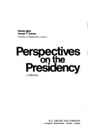 Book cover for Perspectives on the Presidency