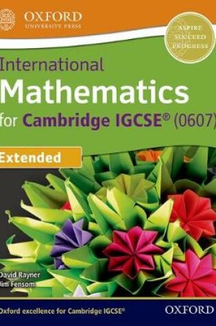 Cover of International Maths for Cambridge IGCSE Extended