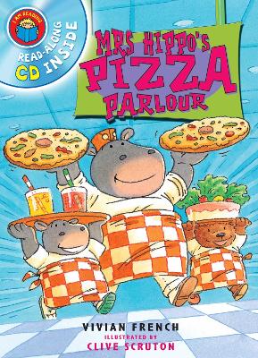 Book cover for I Am Reading with CD: Mrs Hippo's Pizza Parlour