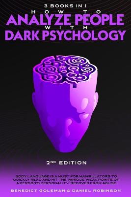 Book cover for How to Analyze People with Dark Psychology-2nd Edition- 3 in 1