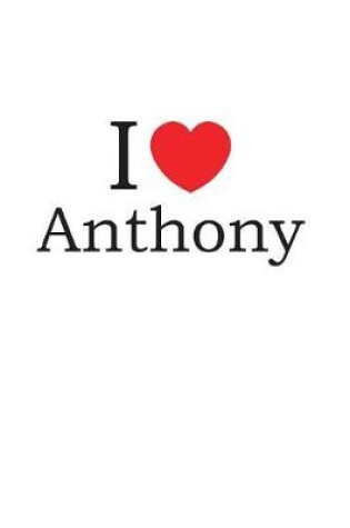 Cover of I Love Anthony