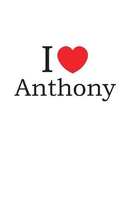 Book cover for I Love Anthony