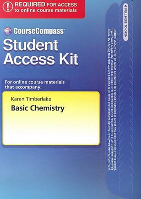 Book cover for Student Access Card for CourseCompass