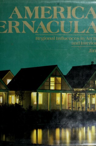 Cover of American Vernacular