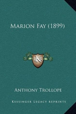 Cover of Marion Fay (1899)