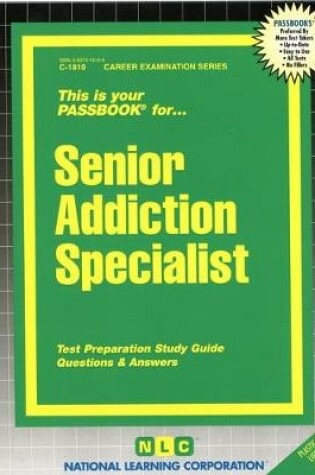 Cover of Senior Addiction Specialist