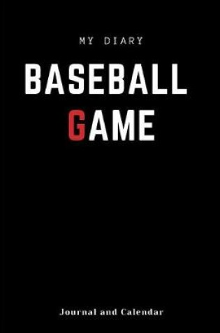 Cover of My Diary Baseball Game