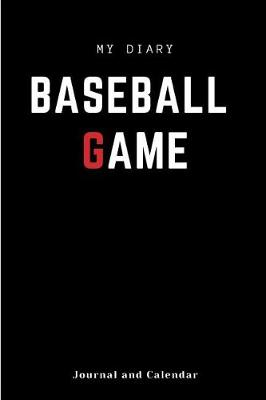 Book cover for My Diary Baseball Game