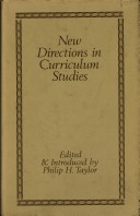 Book cover for New Direction in Curriculum Studies