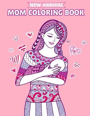 Book cover for Mom Coloring Book