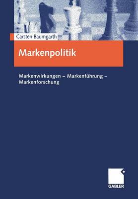 Book cover for Markenpolitik