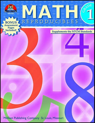 Book cover for Math Reproducibles - Grade 1