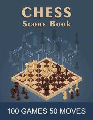 Book cover for Chess Game Scorebook