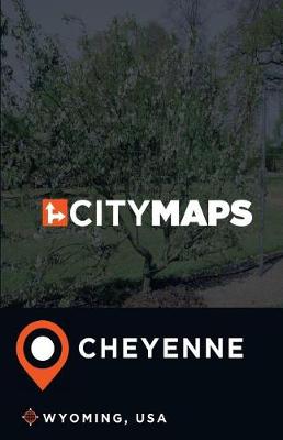 Book cover for City Maps Cheyenne Wyoming, USA