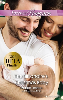 Book cover for The Billionaire's Christmas Baby