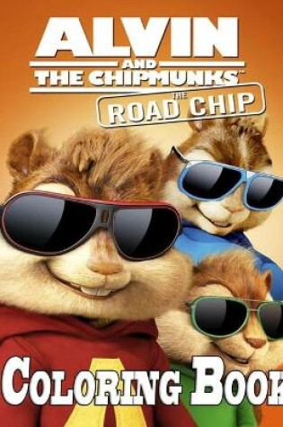 Cover of Alvin and The Chipmunks Coloring Book