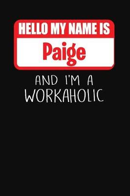 Book cover for Hello My Name Is Paige