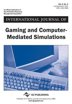 Cover of International Journal of Gaming and Computer-Mediated Simulations