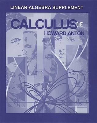 Book cover for Linear Alg Supp to Accompany Calculus 5e