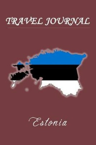 Cover of Travel Journal - Estonia - 50 Half Blank Pages -