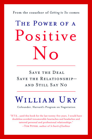 Book cover for The Power of a Positive No