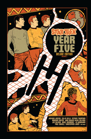 Book cover for Star Trek: Year Five Deluxe Edition--Book Two