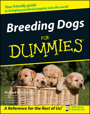 Book cover for Breeding Dogs For Dummies