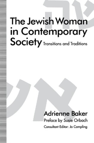 Cover of The Jewish Woman in Contemporary Society