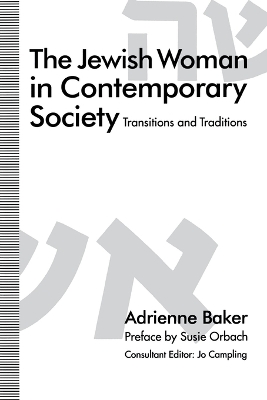 Book cover for The Jewish Woman in Contemporary Society