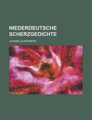 Book cover for Niederdeutsche Scherzgedichte