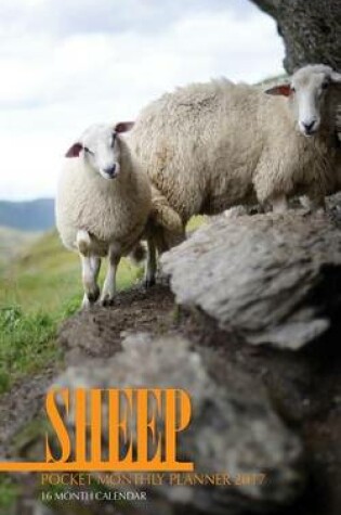 Cover of Sheep Pocket Monthly Planner 2017