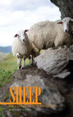 Book cover for Sheep Pocket Monthly Planner 2017