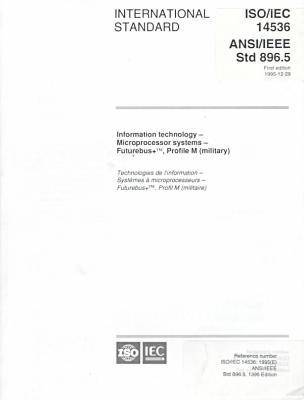 Book cover for Information Technology-Microprocessor Systems-Futurebus+, Profile m (Military