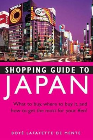 Cover of Shopping Guide to Japan