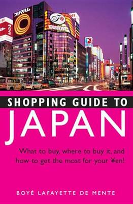 Book cover for Shopping Guide to Japan